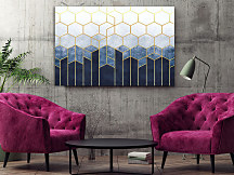 Obraz Abstraktný šesťuholník 1989